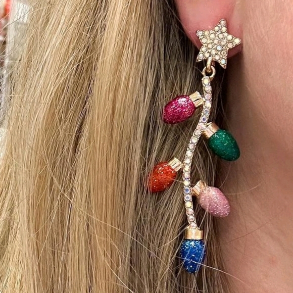 Sugarfix by Baublebar Let's Get Lit Drop Earrings NWT - Picture 4 of 8